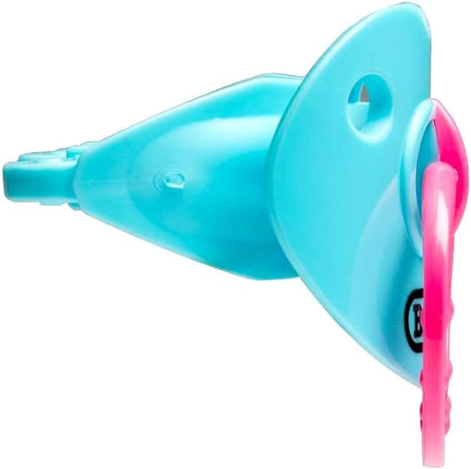 Battle Sports Binky Oxygen Football Mouthguard - Detachable Strap, Maximum Breathability, Works with Braces & No Boiling Required