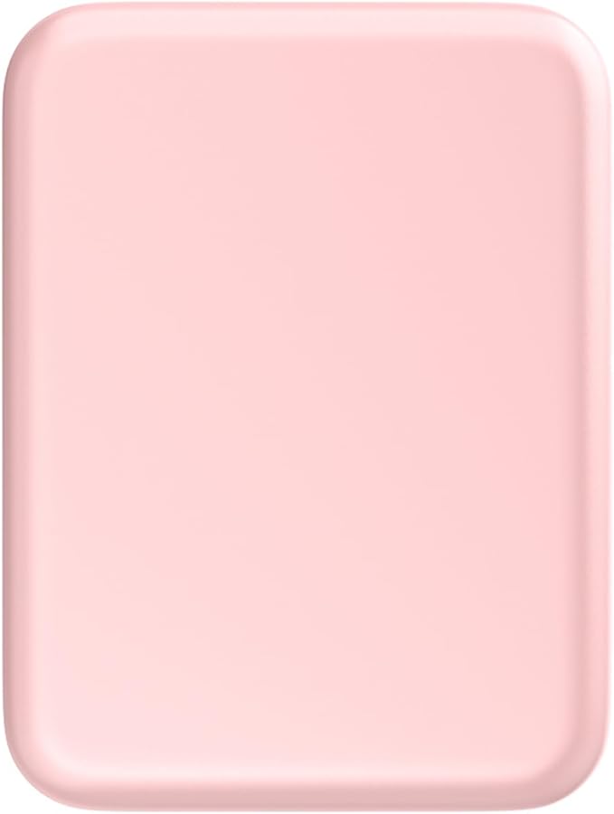 WOBSION Small Mirror with Lights,LED Compact Makeup Mirror,1x/3x Mini Travel Mirror with Magnification,Portable for Purse,Pocket,Gifts for Girls,Pink