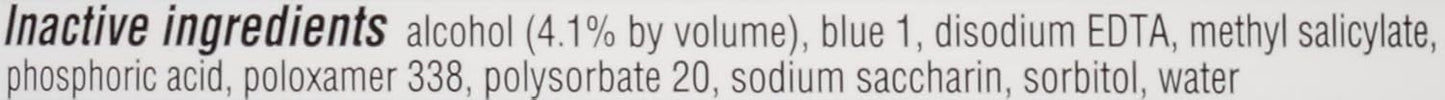 Orajel Nonseptic Mouth Sore Rinse 16oz, Soothing Mint Flavor, Provides Pain Relief, Promotes Healing, 3-Pack