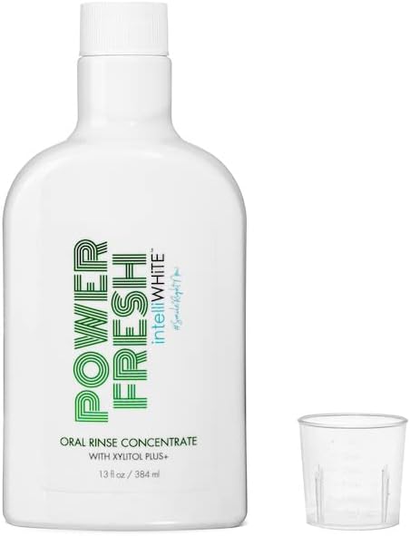 intelliWHiTE Power Fresh Oral Rinse Concentrate - Alcohol Free - 3 Month Supply mouthwash (13oz)