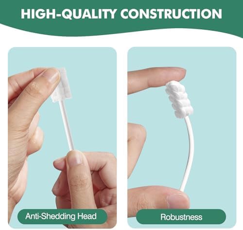 104Pcs Baby Tongue Cleaner, Disposable Baby Toothbrush Oral Cleaner, Infant Gum and Tooth Cleaning Stick for Newborns, Toddler Mouth Cleaner