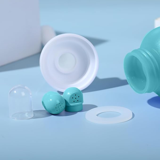 Handheld Personal Bidet Bottle, Bottle for Gentle Postpartum Care and Cleansing, Feminine Care,Personal Perineum Cleansing, 350Ml Portable Travel Bidet(Green), Resistant to 100ºC, Bonus Bag