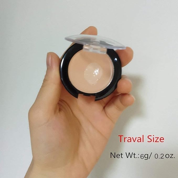 Full Coverage Concealer Cream Makeup, Waterproof Matte Smooth Concealer Corrector Long Lasting for Dark Spot Under Eye Circles Cover, 6g/0.2Oz (#40 Natural)