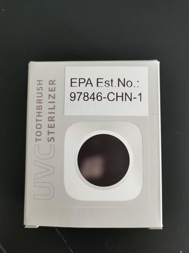 StarWin UV Toothbrush Cleaner Case, Portable Tooth Brush Cover, Holder, and Travel Case for Toothbrushes, White