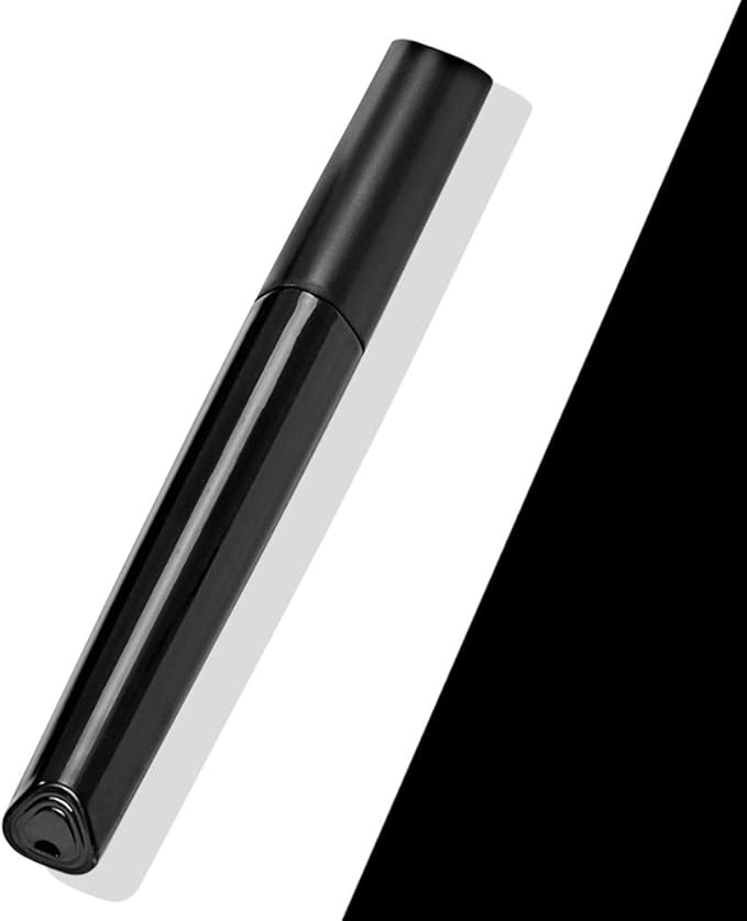 Portable Travel Toothbrush Case, Plastic Container Toothbrush Holder Brushes Box Breathable Design with Air Hole More Toothbrush Tube Container for Home Daily Business Use (2 Black)