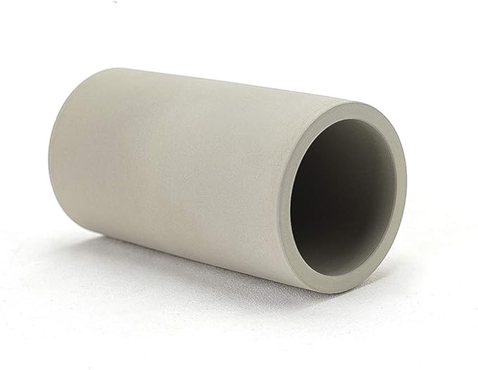 2 Pack Toothbrush Holder Set Diatomite Toothbrush Cup, Water Absorption Fast Drying Bathroom Toothbrush Organizer for Electric Toothbrush Toothpaste Razor Makeup Brush (Light Grey)