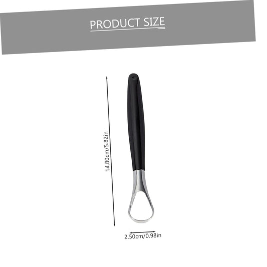 2pcs Tongue Cleaner for Adults Stainless Steel Tongue Scraper Oral Hygiene Bad Breath Remover Easy to Use