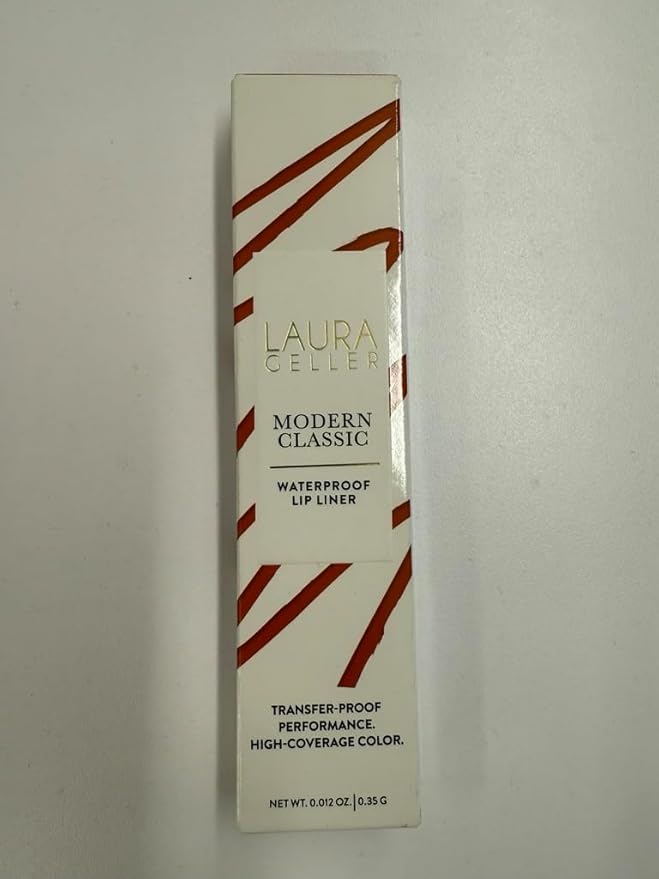 LAURA GELLER NEW YORK Modern Classic Lip Liner, Luxurious Creamy Long Lasting Lip Liner, Prevents Feathering and Fading, Happy Hazelnut