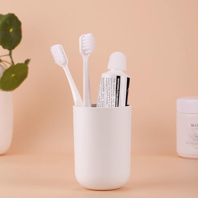 Self Closing Toothpaste Caps - Silicone Toothpaste Cap, Mess-Free Toothpaste Pump, Toothpaste Caps for Kids, Adults, Toothpaste Dispenser Squeezer Lids for Bathroom Accessories