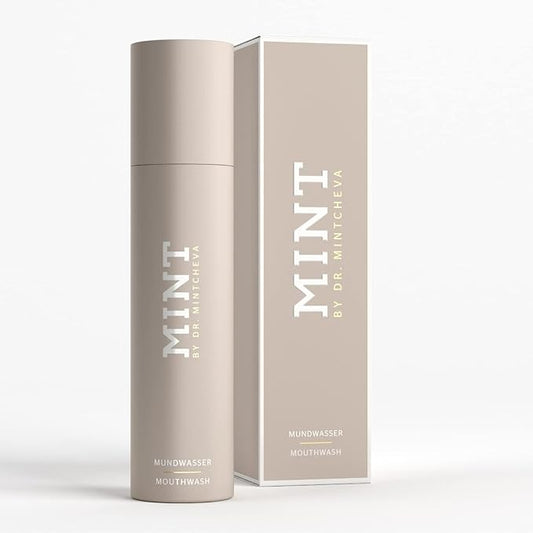 Mint Biotic Mouthwash (200 ml) – Antibacterial Mouthwash for Fresh Breath – with Vitamin B12 & Vitamin E – for Care and Strengthening of The Oral Flora