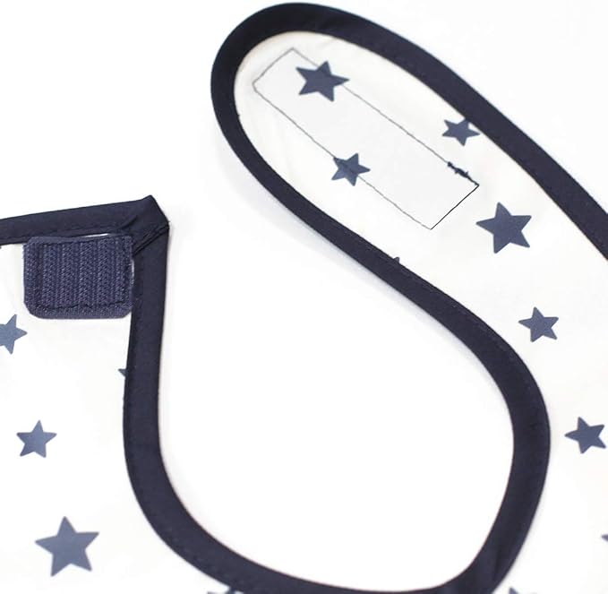 Full Coverage Waterproof Feeding Bib for Toddlers – Extra Long Apron Bib for Mealtime, Self-Feeding, High Chairn