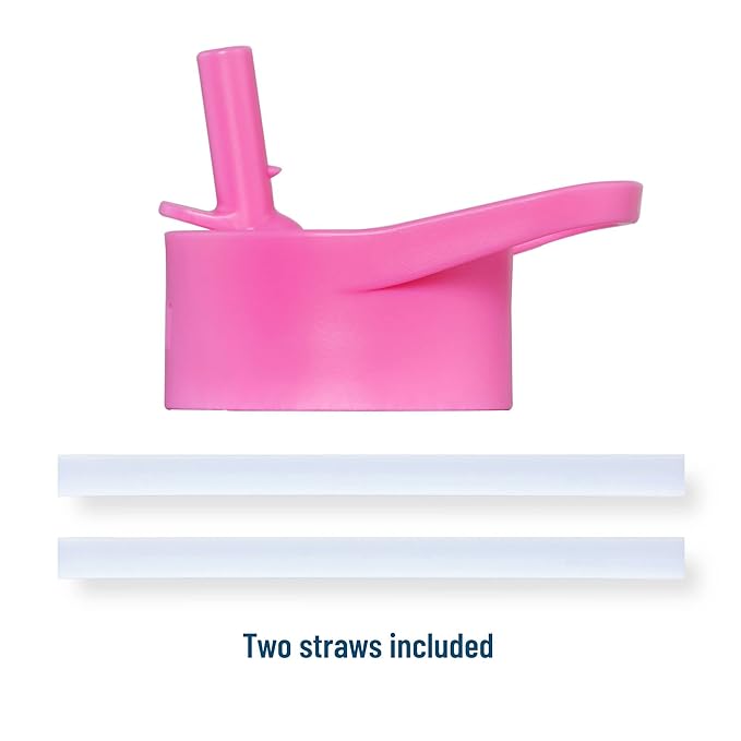 Wildkin Kids 16 oz Reusable BPA-Free Tritan Plastic Water Bottle with Leak Proof Lid for Boys & Girls, Durable and Easy to Clean Water Bottles for Toddlers - Unicorn