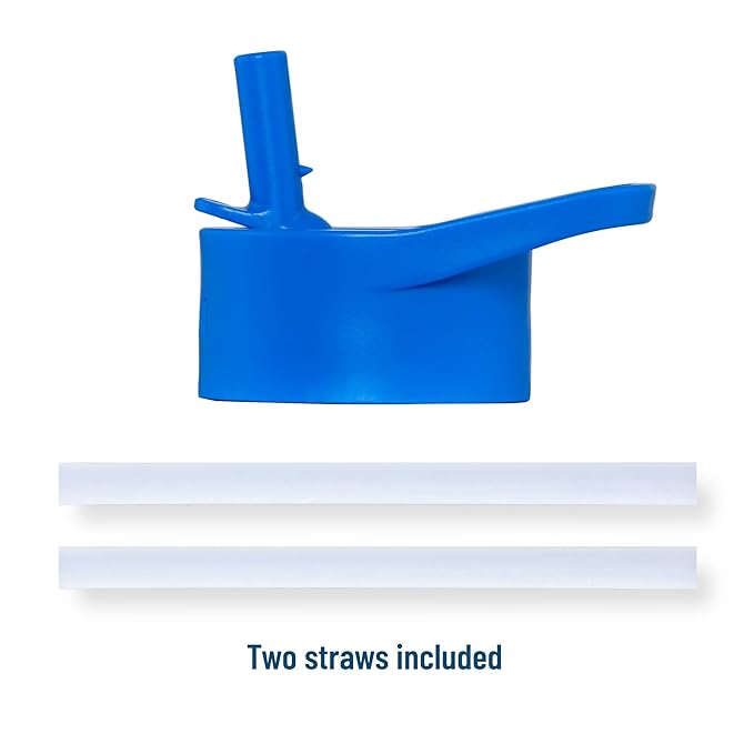 Wildkin Kids 16 Oz Water Bottle – BPA-Free Tritan, Leak-Proof Lid, Durable & Easy to Clean - Trains, Planes & Trucks