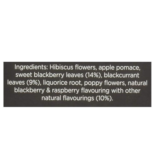 Taylors of Harrogate Blackberry & Raspberry Herbal Tea, 20 Count (Pack of 6)
