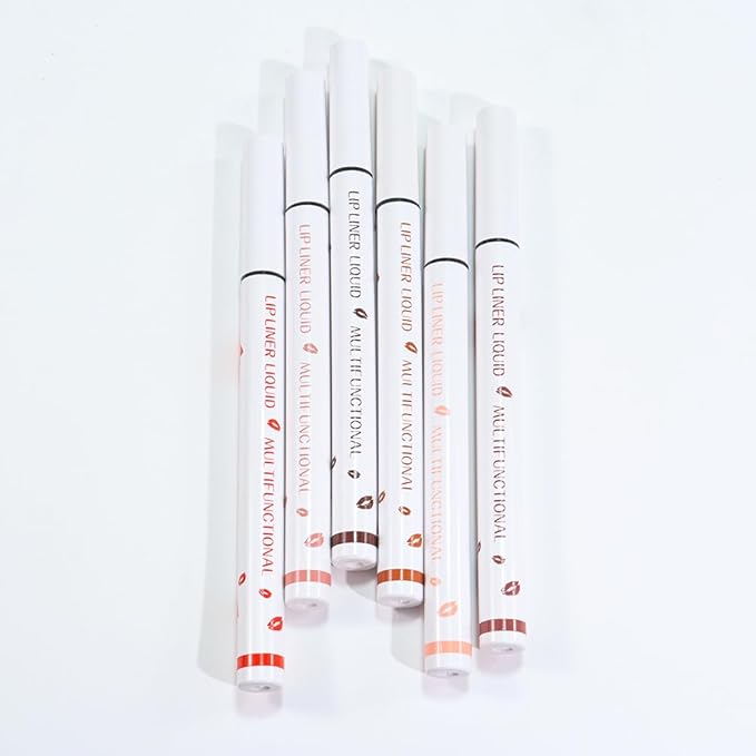 Kaely Dusty Pink Longwear Liquid Lip Liner Waterproof, 24 Hour Long Lasting Lip Liner Stain Marker Pen, 2-in-1 Matte Semi Permanent Lipliner & Lipstick, Vegan & Cruelty-Free, 10