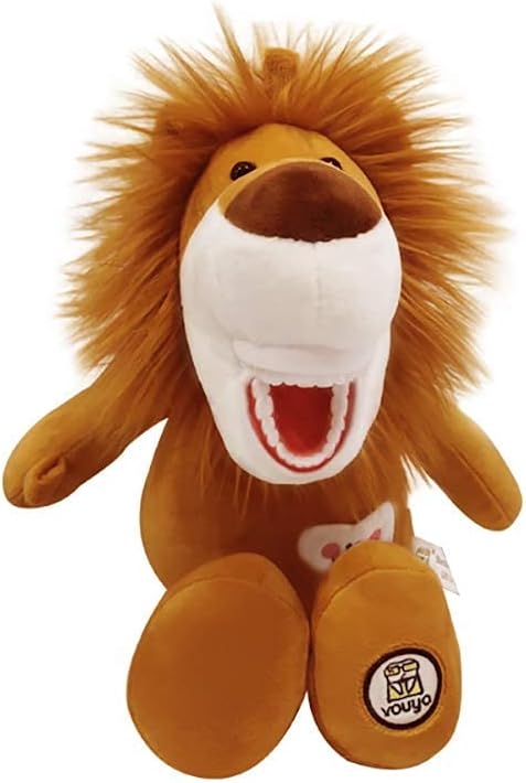 Tooth Fairy Plush, Oral Health Presentation Doll Puppet Little Lion Tooth Fairy Dental Educational Plush Small Size Doll with Teeth for Kids Chidren Boys Girls