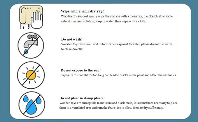 WHOHOLL Wooden Kids Cleaning Toy Set Toddler Broom and Dustpan Set for Housekeeping 9 Pcs Broom and Mop Set for Toddlers 3-5, Baby Cleaning Toys with Sponge, Christmas Birthday Gifts for Boys Girls