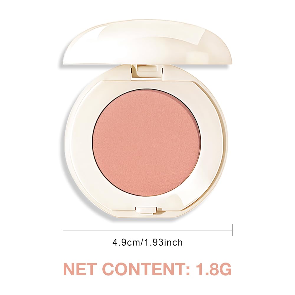 Single Cream Eyeshadow,Rose Pink Matte Eye shadow Pallette,Waterproof&Long Lasting Mini Eyeshadow,Soft Matte Eye Makeup,Vegan & Cruelty-Free Eye shadow for Brown Blue Green Eyes #08