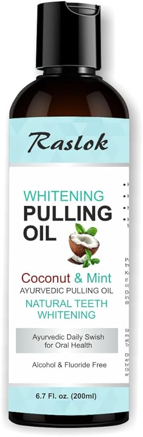 Coconut Oil Pulling, Fresh Breath and Whitening Mouthwash | Healthy Teeth & Gums, Alcohol Free, 6.7 fl. oz. (200ml)