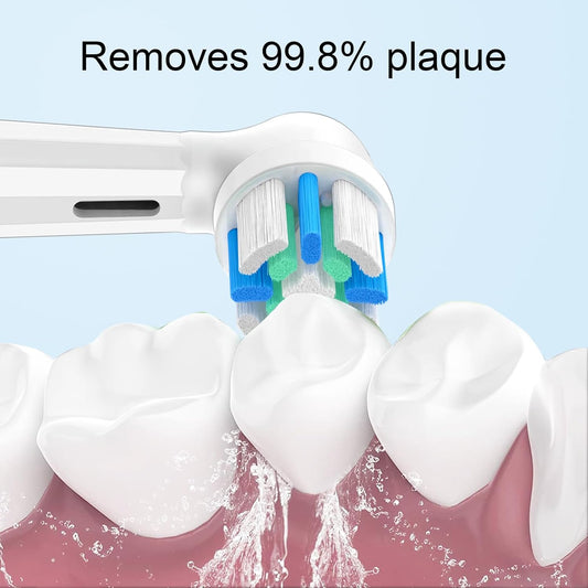 Toothbrush Replacement Heads for IO 2/3/4/5/6/7/8/9/10 Series Electric Toothbrush,Replacement Brush Heads Compatible with Oral B,8 Count