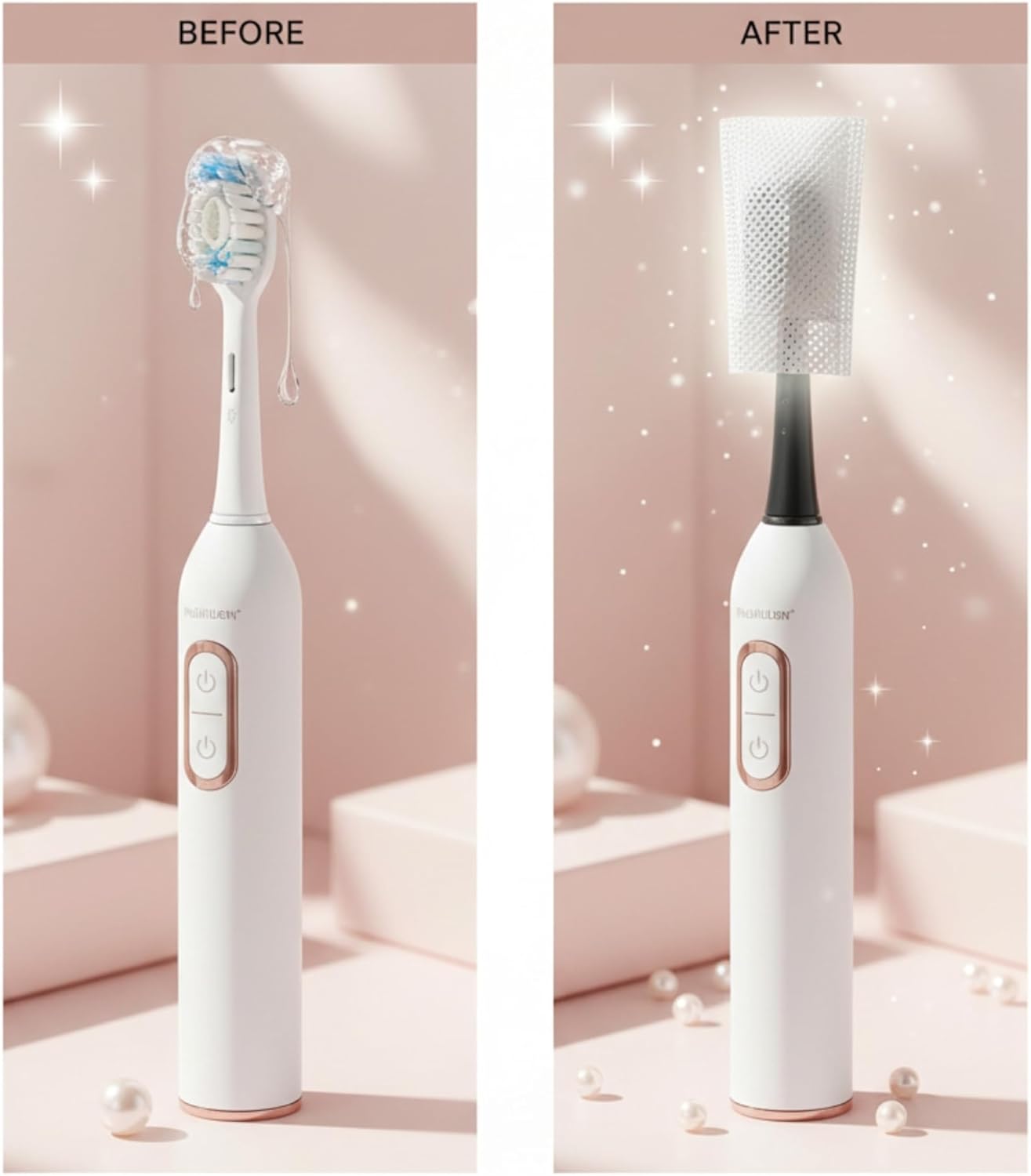 Intellident Toothbrush Shields - Pack of 3 Toothbrush Head Cover Caps - Breathable, Quick-Drying & Disposable - Perfect for Travel, Home & Office Use