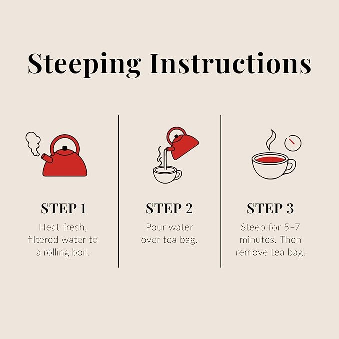 The Republic of Tea - Mulled Apple Spice Herbal Tea Tin, 36 Tea Bags, Naturally Caffeine Free