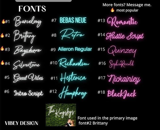 Custom Neon Signs Personalised Large Led Neon Lights Sign Customizable for Wall Decor Wedding Birthday Party Bedroom Bar Shop Name Logo Lights (Optional 16" to 55")