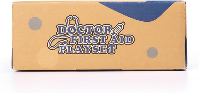 Doctor Kit for Kids, 35 Pcs Kids Doctor Kit for Toddlers 3-5 with Medical Storage Bag & Real Stethoscope, Pretend Play Doctor Set for Fun Role Playing Game