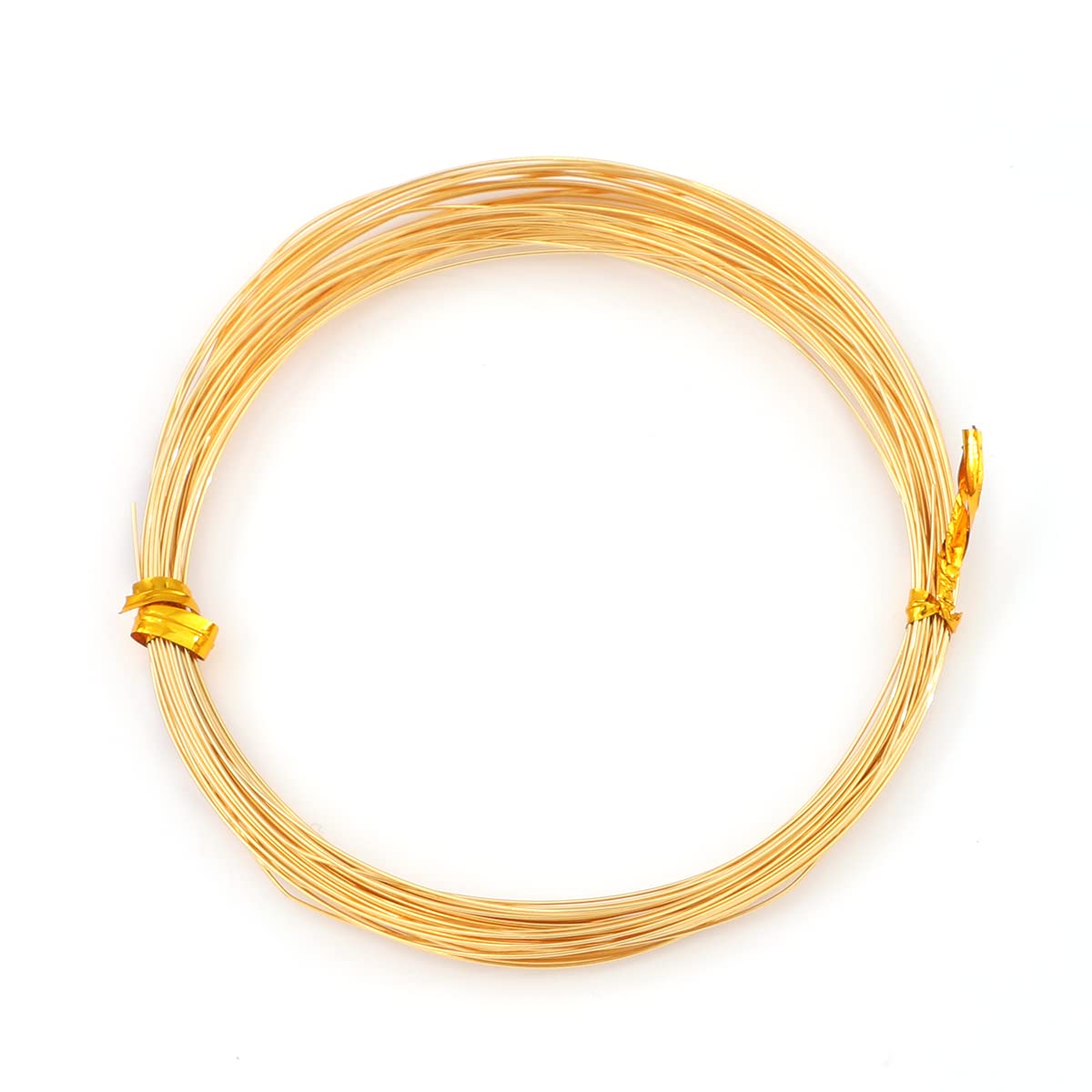 18K Gold Plated Wire 0.4mm 10 Meters Bead Cord for Bracelet Necklace Charm Beading Jewelry Making Findings