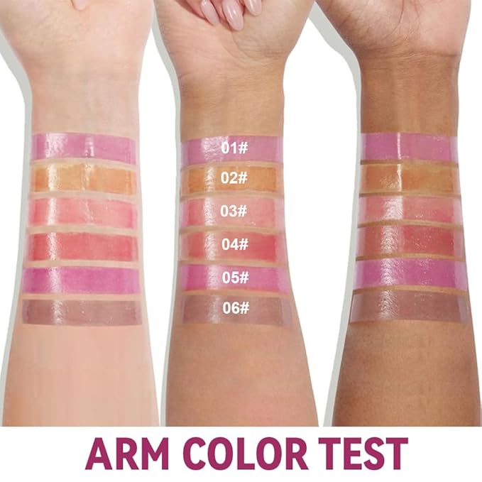 Light Gloss Tinted Buttery Lip Balm – Hydrating Lip Care with Nourishing Oils for Women’s Dry Lips, Natural Tint & Soft Gloss, Lip Plumper Moisture & Light Lip Stain Finish, Vegan 1Pc-#06 Iced Coffee