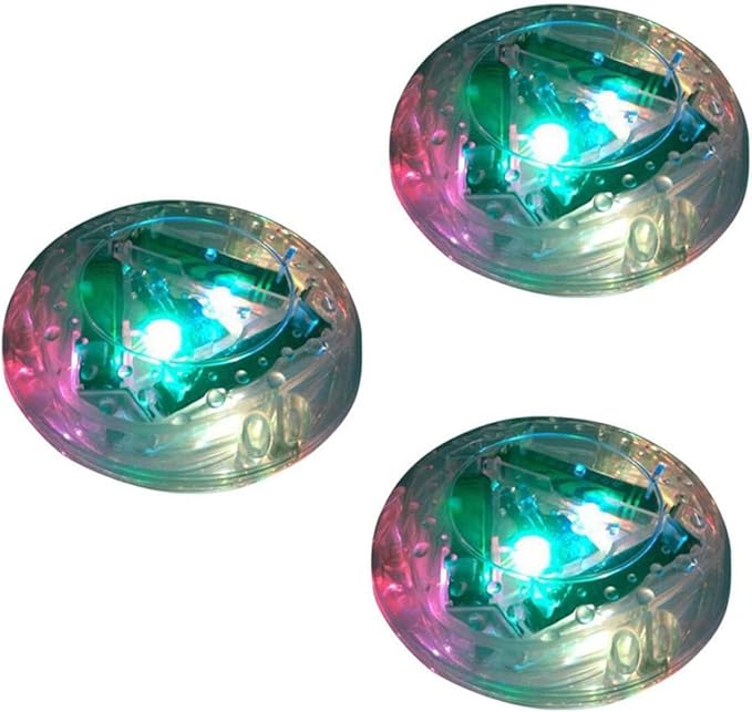 LED Floating Baby Bath Toys, Battery-Free Light-Up Shower Toys for Infants & Toddlers in Bathtub