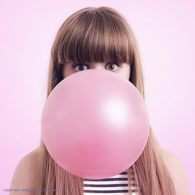 HUBBA BUBBA Gum Max Bubble Gum Bulk, Individually Wrapped, Original Flavor, 5 Count Packs, 18 Pack Bundle