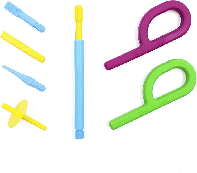 ARK's Oral Motor Starter Kit with Z-Vibe and Chewies (Light Blue, with Case)