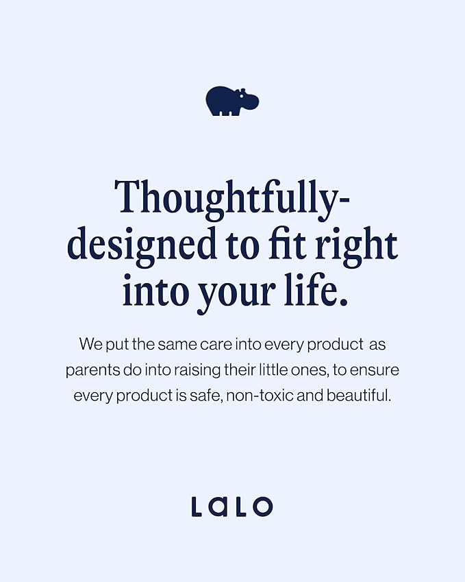 Lalo Long Sleeve Baby Bib, Waterproof, Elastic Cuffs, Large Catch-All Pocket, Recycled Polyester, Ages 6-24 Mo., Sage