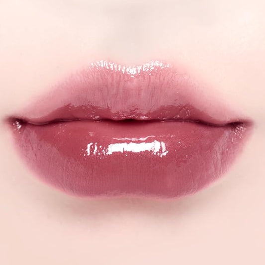 DINTO Blur-Glowy MINI Lip Tint (258 Deo Volente) - Glossy Finish, Hydrating, Long Lasting, Lightweight Texture, Non-Sticky, Vegan & Cruelty-Free, Korean makeup (11 colors)