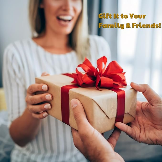 Mouthwash Dispenser for Bathroom 11.8oz – Glass Mouthwash Bottle with Cup & Bamboo Tray, Gold Hot-Stamped Lettering, Nordic Style Countertop Accessory, White Bathroom Accessories (White)