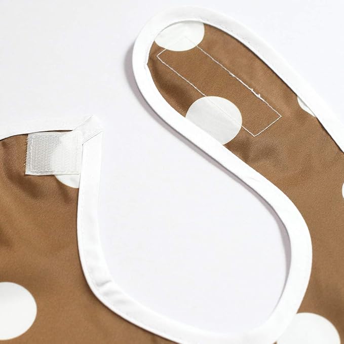 Full Coverage Waterproof Feeding Bib for Toddlers – Extra Long Apron Bib for Mealtime, Self-Feeding, High Chairn