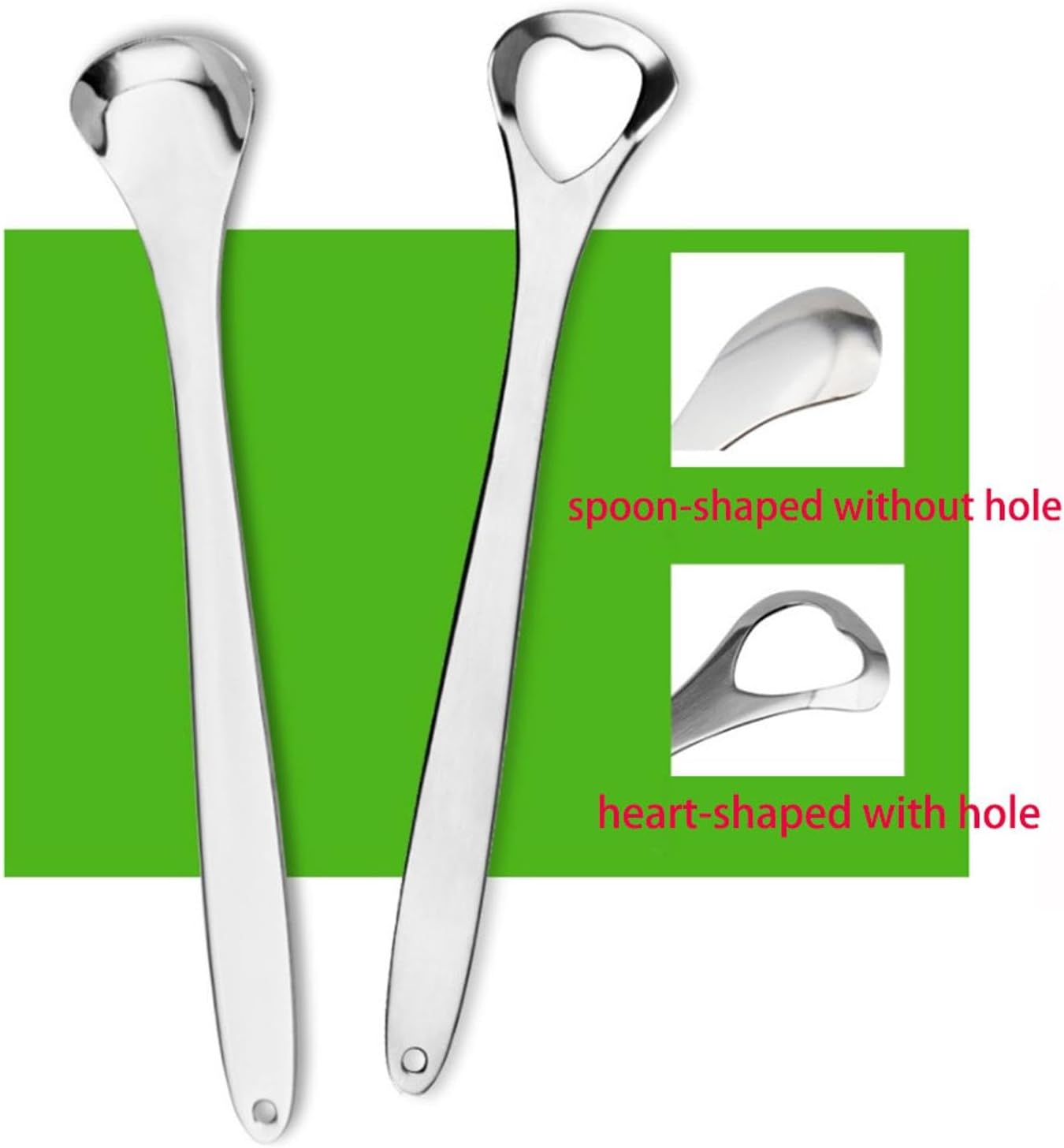 3 Packs Tongue Scraper Kit Stainless Steel Tongue Cleaner Tongue Brush for Reduce Bad Breath and Fresh Breath (Rose Gold)