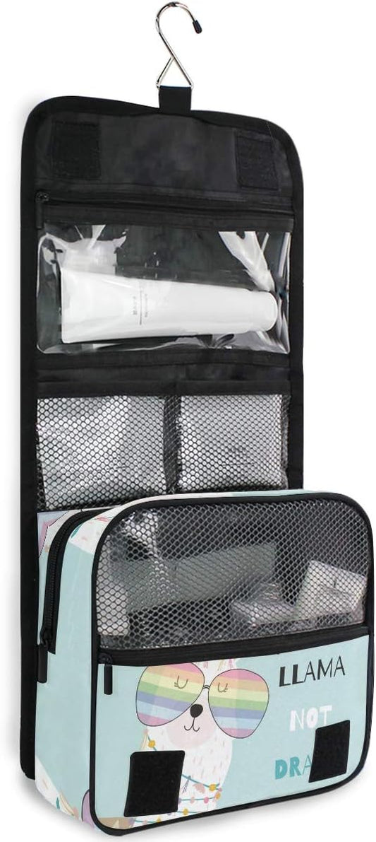 senya Hanging Travel Toiletry Bag Kit Makeup Case Cosmetics Organizer for Men Women
