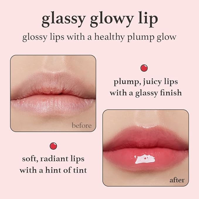 NOONI Korean Lip Oil Gift Set + Appletea + Applecherry Lip Oil