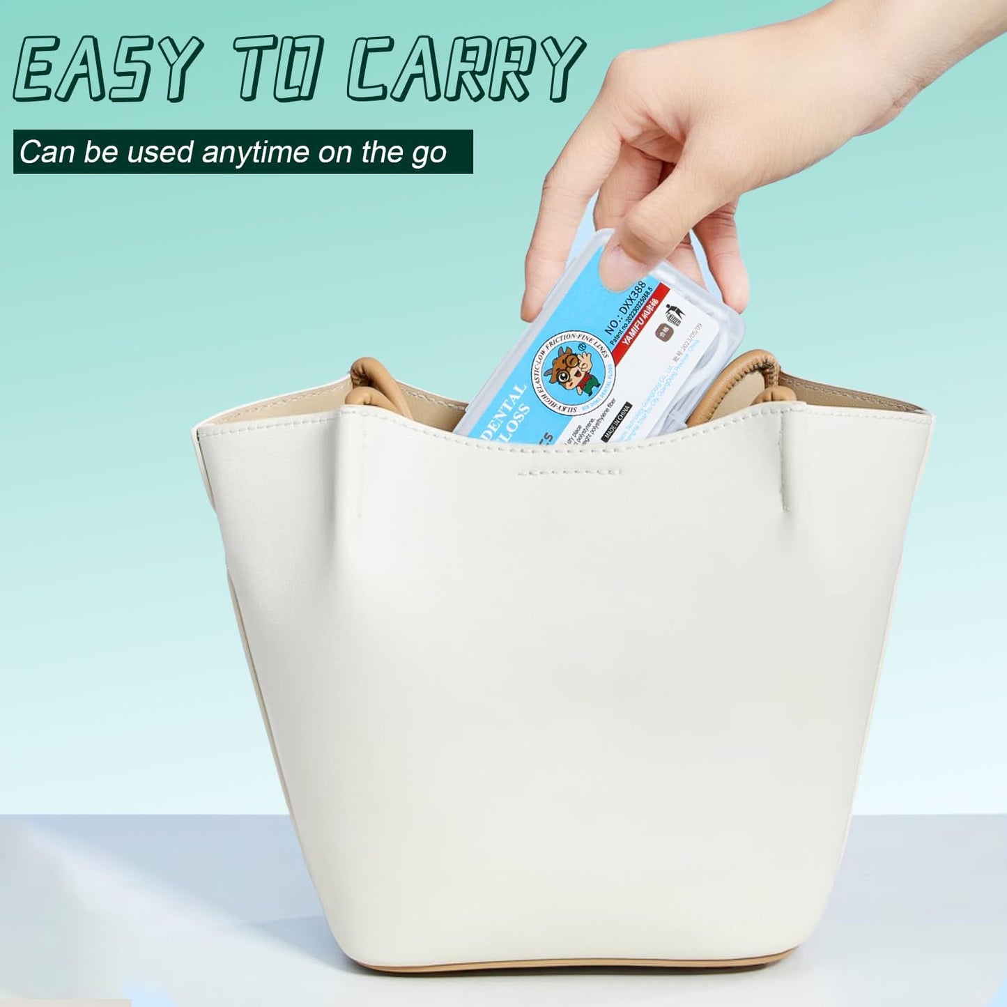 Dental Flossers for Adults,Floss Picks - Perfect for Tight Teeth, 500 Count Dental Floss Picks, Professional Toothpicks Sticks with Portable Case and Dental Picks (10 Boxes)