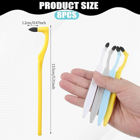 Dental Tooth Stain Removers, Dental Plaque Tool Tartar Eraser Polisher Professional Teeth Whitening Polishing Cleaning Kit for Teeth Whitening Polishing Oral Care(8PCS)