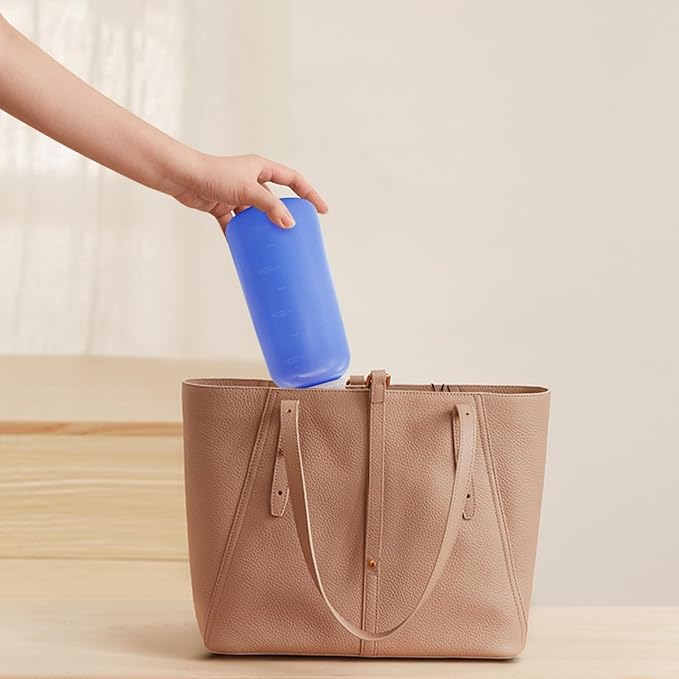 Peri Bottle for Postpartum Care,12 OZ Perineal Bottle Postpartum Essentials Upside Down Peri Bottle for Perineal Recovery and Cleansing After Birth (Purple)