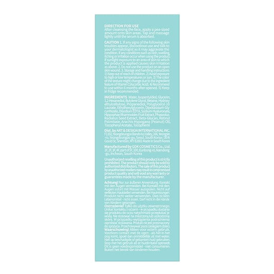 Retinol Serum Cream for Face Anti Aging, Wrinkle Serum Korean, Vitamin A for Skin Night Care 1.69 Fl Oz