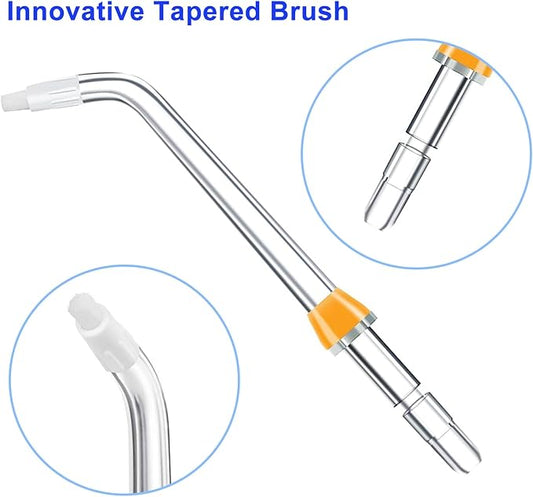 Replacement Tips for Waterpik Water Flosser, Replacement Orthodontic Tips Compatible with Waterpik Water Flossers and Other Brand Oral Irrigators (6 Orthodontic Tips)