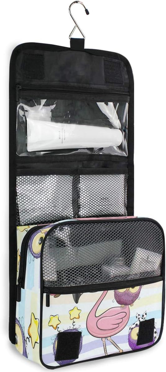 senya Hanging Travel Toiletry Bag Kit Makeup Case Cosmetics Organizer for Men Women