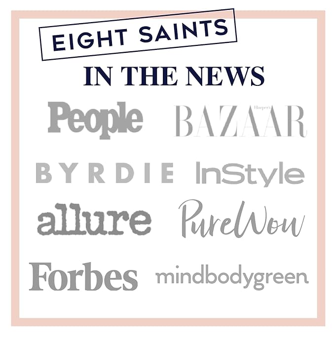 Eight Saints Skincare Most Loved Skincare Set, Face Wash, Vitamin C Face Serum, Niacinamide Anti Aging Cream, Lip Mask, Gift Set