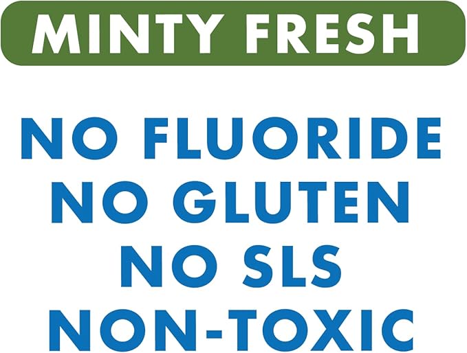 Lauricidin All-Natural Toothpaste - Plant-Based, Fluoride-Free, SLS-Free Made with The Power of Lauricidin for Superior Cleaning and Natural Whitening- Large 5.5 oz Tube