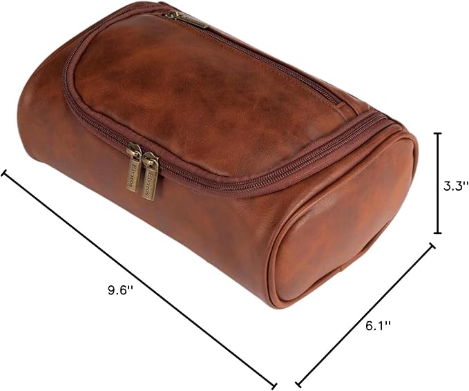 Personalized Small Toiletry Bag for Men, Minimalist Travel Toiletry Organizer Dopp Kit Water-resistant Shaving Bag for Toiletries Accessories, Door Room Essentials, Ideal Chrismas Gifts For Men