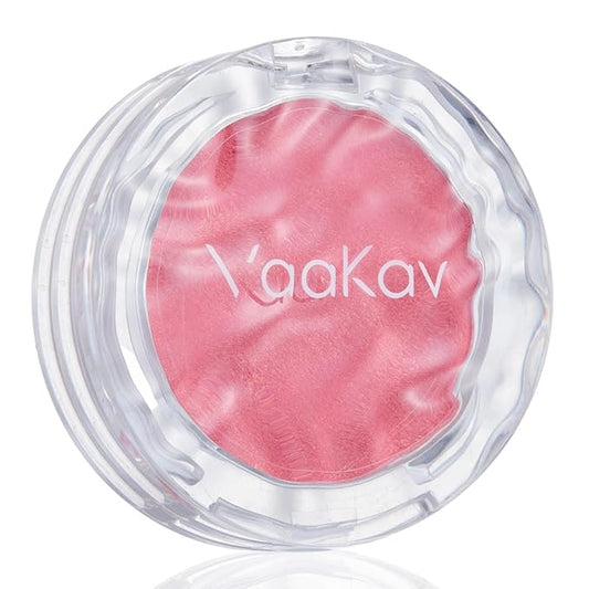 Blush Palette, Long Lasting Waterproof Matte Powder Blush, Buildable Smooth Blendable Color with Natural Finish, Perfect for Daily Makeup and Every Look(03 PEACH SHINE)